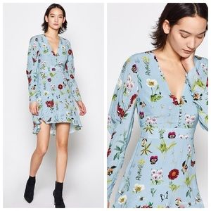 Joie Tamarice Blue Dress NWT